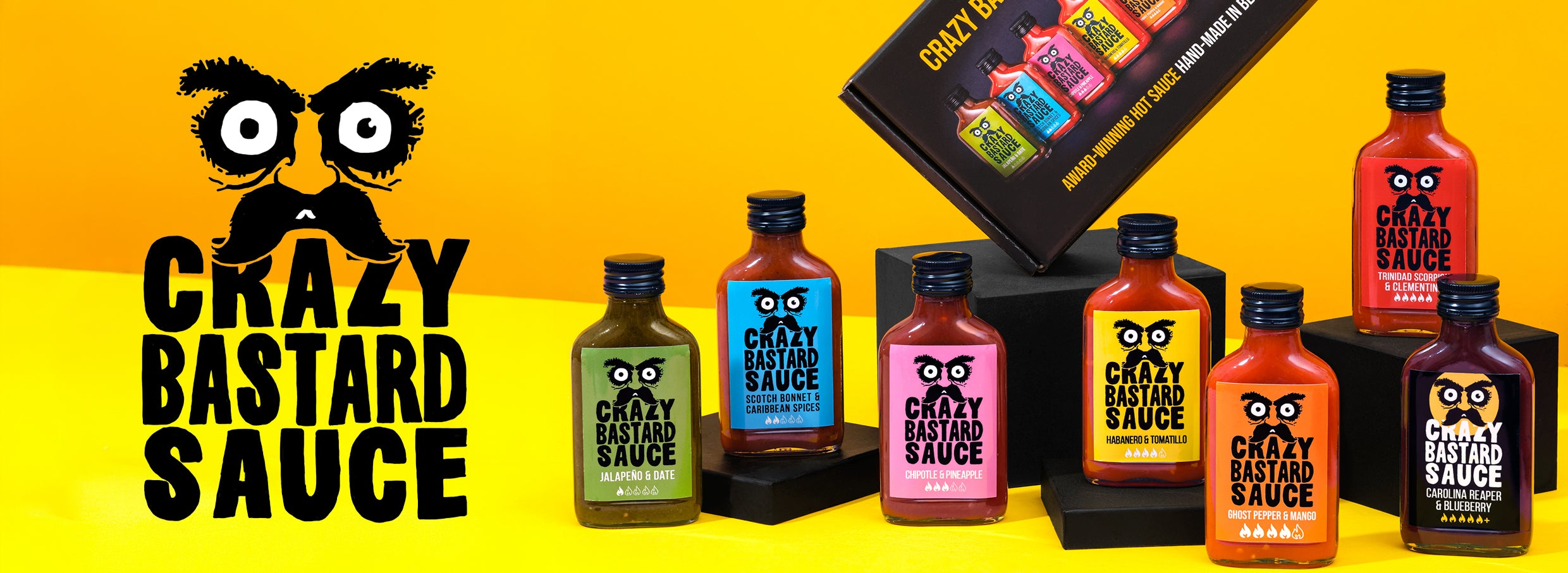 100% Natural Hot Sauce From Berlin | Crazy Bastard Sauce