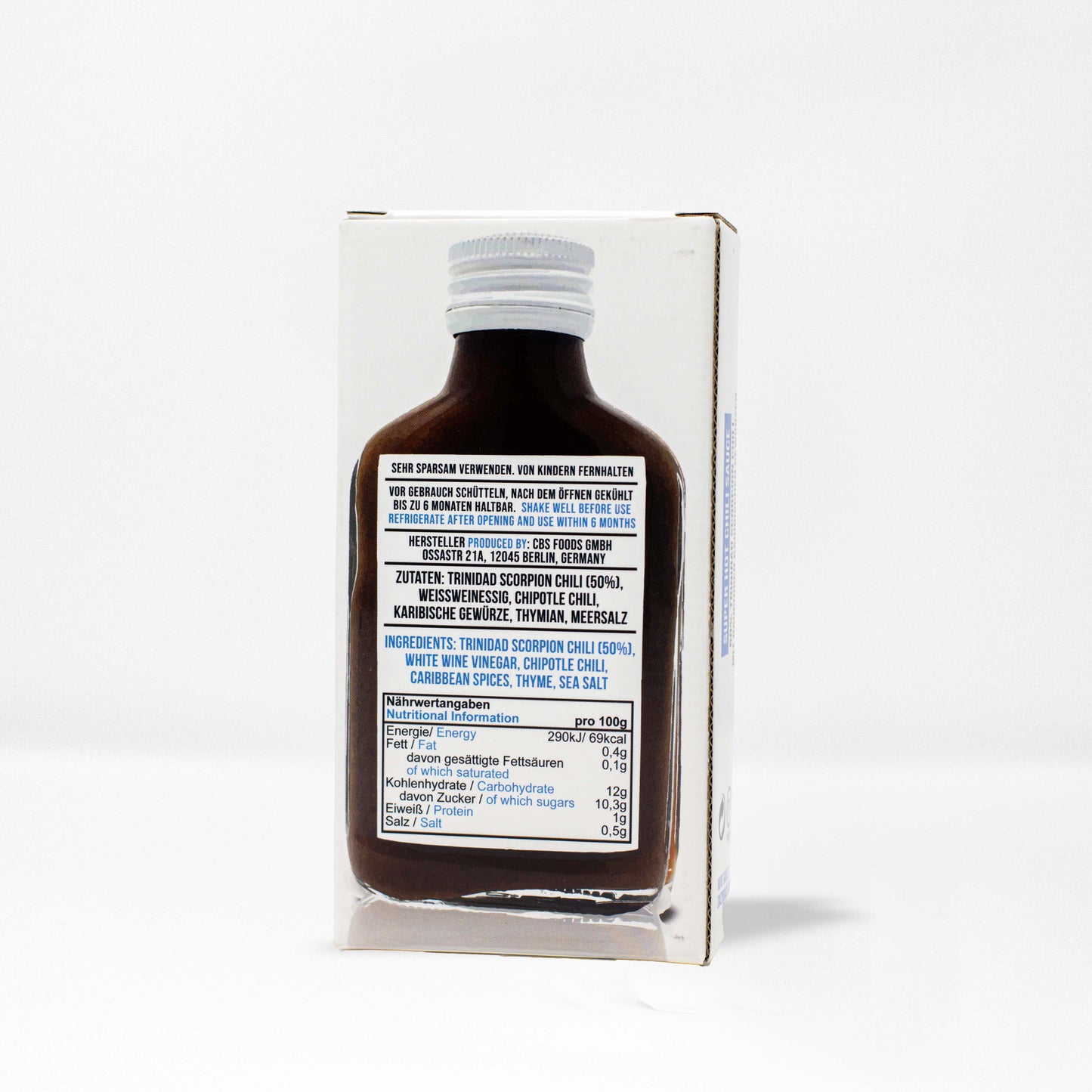 SUPERHOT SCORPION FERMENTED CHILI SAUCE