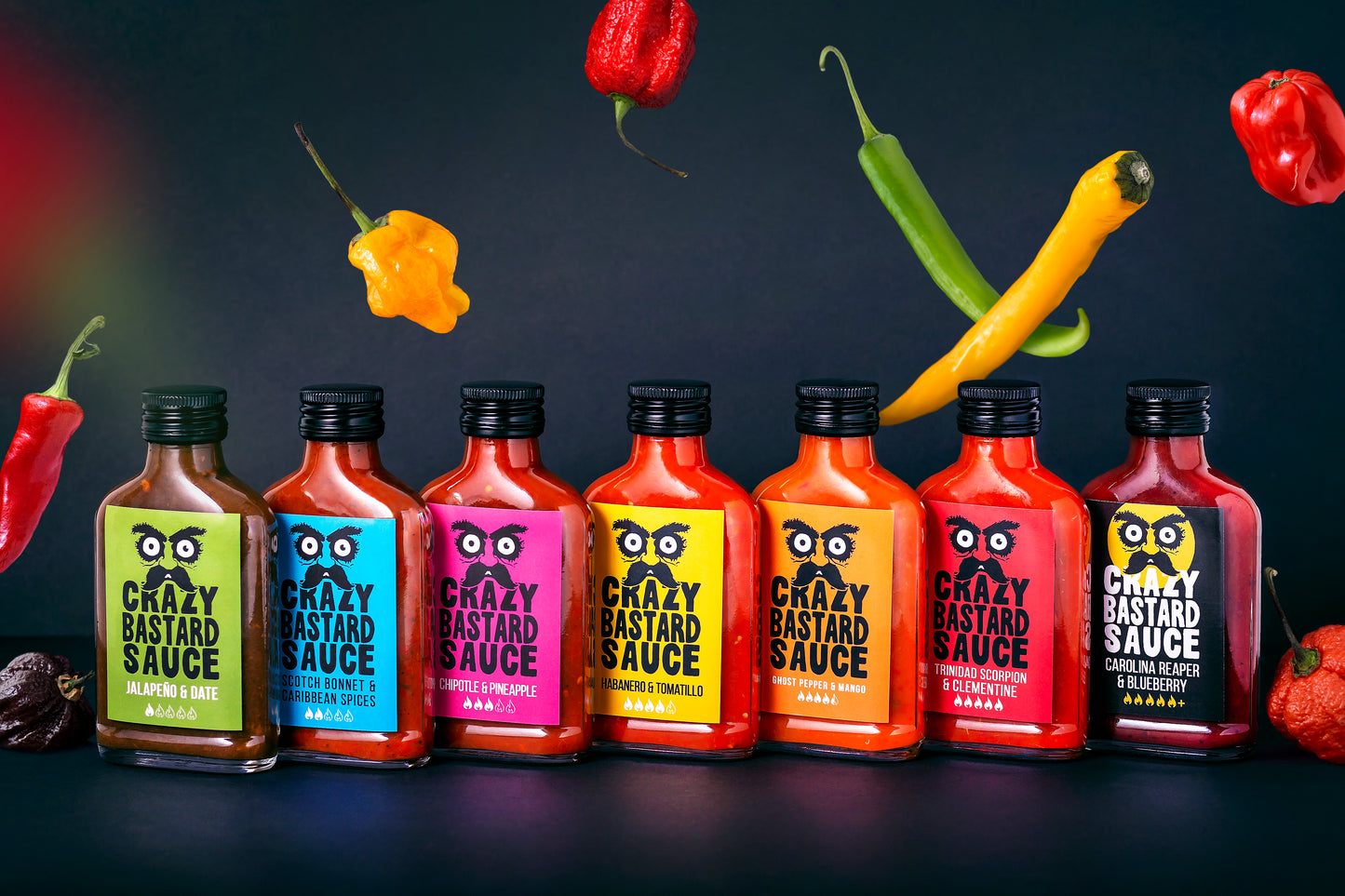 The Crazy Seven - 7 Sauce Fun Pack